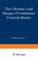 The Ultimate Load Design of Continuous Concrete Beams