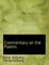 Commentary on the Psalms