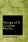 Msings of A Chinese Mystic