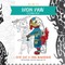 Iron Paw Coloring Book