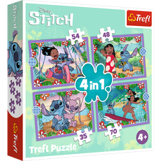 TREFL DISNEY STITCH Puzzle Set 4 in 1 TREFL DISNEY STITCH Puzzle Set 4 in 1