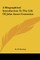 A Biographical Introduction to the Life of John Amos Comenius