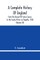 A Complete History Of England