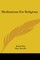 Meditations For Religious