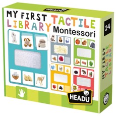 HEADU Montessori My First Tactile Library educative game