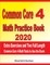 Common Core 4 Math Practice Book 2020