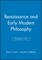 Renaissance Early Philosophy V26