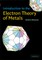 Introduction to the Electron Theory of Metals