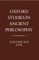 Oxford Studies in Ancient Philosophy