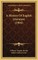 A History Of English Literature (1904)
