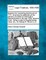Reasons for Concluding That the Act of 1711, Reversing the Attainders of the Persons Convicted of Witchcraft in Massachusetts in the Year 1692, Became a Law