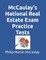 McCaulay's National Real Estate Exam Practice Tests