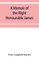 A memoir of the Right Honourable James, first lord Abinger, Chief baron of Her Majesty's Court of exchequer; Including A Fragment of his Autobiography and Selections from his correspondence and Speeches.