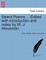 Select Poems ... Edited with Introduction and Notes by W. J. Alexander.