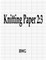 Knitting Paper 2