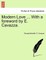 Modern Love ... with a Foreword by E. Cavazza.
