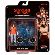 STRANGER THINGS Figure & Bike - Will Byers, 12 cm