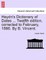 Haydn's Dictionary of Dates ... Twelfth edition, corrected to February, 1866. By B. Vincent.