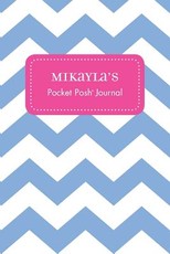Mikayla's Pocket Posh Journal, Chevron Mikayla's Pocket Posh Journal, Chevron