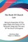 The Book Of Church Law