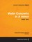 Violin Concerto in A minor - A Score for 3 Violins, Viola and Continuo BWV 1041