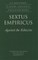 Sextus Empiricus: Against the Ethicists