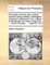 Principles of Moral and Political Science; Being Chiefly a Retrospect of Lectures Delivered in the College of Edinburgh. by Adam Ferguson, ... in Two Volumes. ... Volume 1 of 2