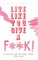 Live Like You Give a F**k!