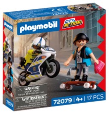 PLAYMOBIL Motorcycle Chase 72079