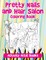 Pretty Nails and Hair Salon Coloring Book