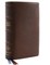 Nkjv, Single-Column Reference Bible, Premium Goatskin Leather, Brown, Premier Collection, Comfort Print