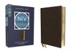 NIV Study Bible, Fully Revised Edition (Study Deeply. Believe Wholeheartedly.), Genuine Leather, Calfskin, Brown, Red Letter, Comfort Print