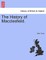 The History of Macclesfield.