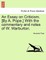 An Essay on Criticism. [By A. Pope.] With the commentary and notes of W. Warburton.