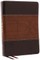 NKJV Study Bible, Leathersoft, Brown, Full-Color, Comfort Print