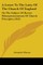A Letter To The Laity Of The Church Of England