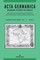 Acta Germanica; German Studies in Africa