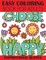 Easy Coloring Book for Adults