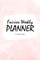 Cute Fairies Weekly Planner (6x9 Softcover Log Book / Tracker / Planner)
