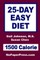25-Day Easy Diet - 1500 Calorie