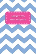 Maxine's Pocket Posh Journal, Chevron Maxine's Pocket Posh Journal, Chevron