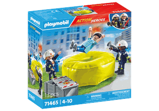 PLAYMOBIL ACTION HEROES Firefighter with air pillow 71465 PLAYMOBIL ACTION HEROES Firefighter with air pillow 71465