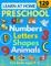 Learn at Home Preschool Numbers, Letters, Shapes & Animals for Kids Ages 2-4