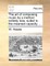 The Art of Composing Music by a Method Entirely New, Suited to the Meanest Capacity. ...