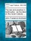 The law and practice in bankruptcy