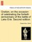 Oration, on the Occasion of Celebrating the Fortieth Anniversary of the Battle of Lake Erie. Second Edition.