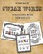 Vintage Swear Words Colouring Book for Adults