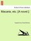 Macaria, Etc. [A Novel.]