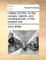 Letters of Crito, on the Causes, Objects, and Consequences, of the Present War.