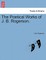The Poetical Works of J. B. Rogerson.
